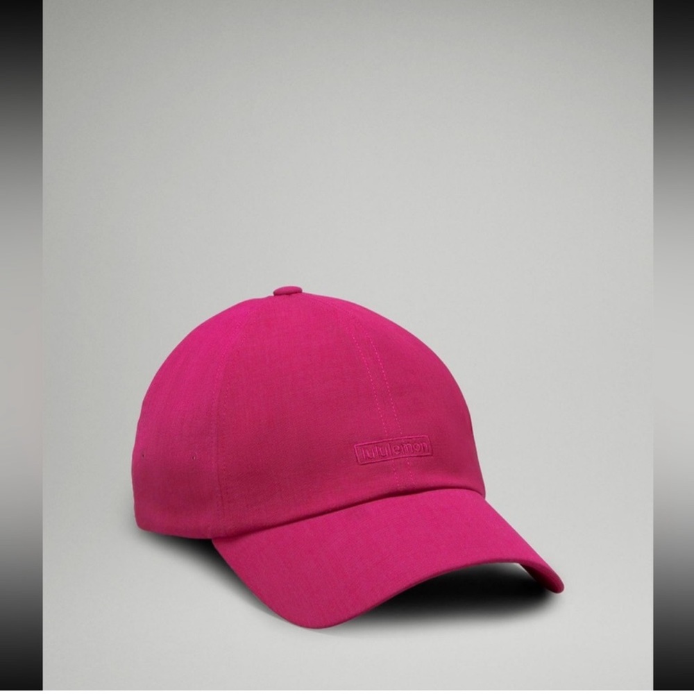 Lululemon Baseball Cap Women’s Baller Hat Soft Embroidered Deep Luxe